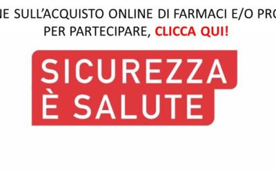 Al via l’indagine civica sull’esperienza di acquisto/consumo, di farmaci e prodotti acquistati online